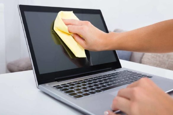 how to clean your laptop