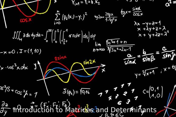 Introduction to Matrices and Determinants