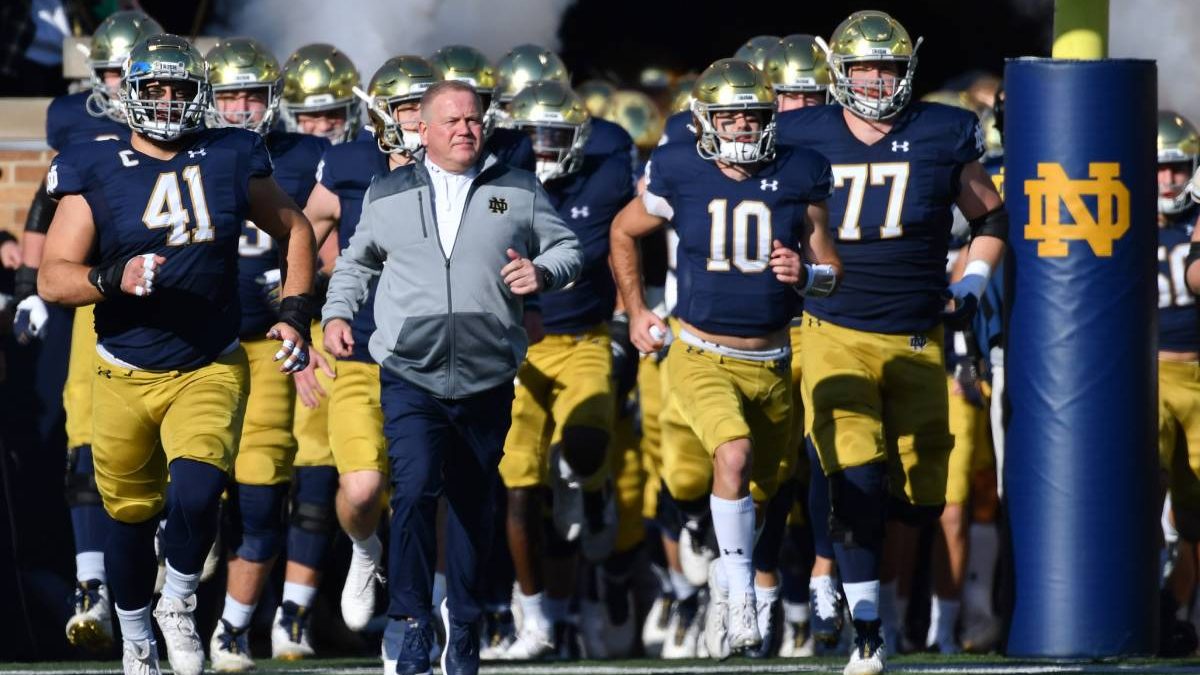 The Football Teams Notre Dame vs. Georgia Tech