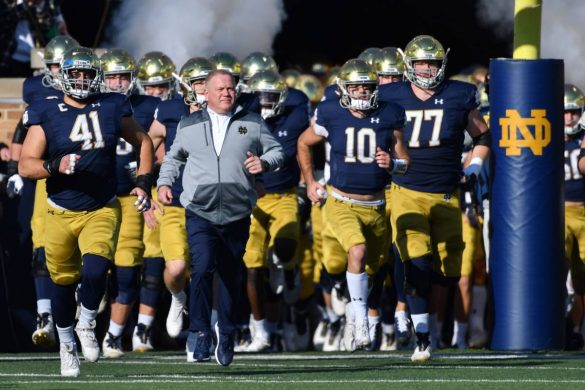 The Football Teams Notre Dame vs. Georgia Tech