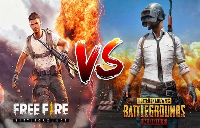 PUBG case on Free Fire