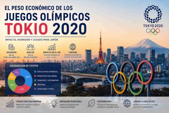 https finanzasdomesticas com peso economico juegos olimpicos tokio 2020